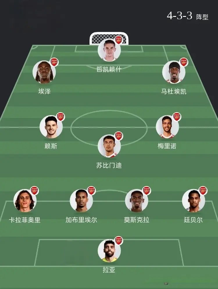 阿森纳队有 阿森纳队有